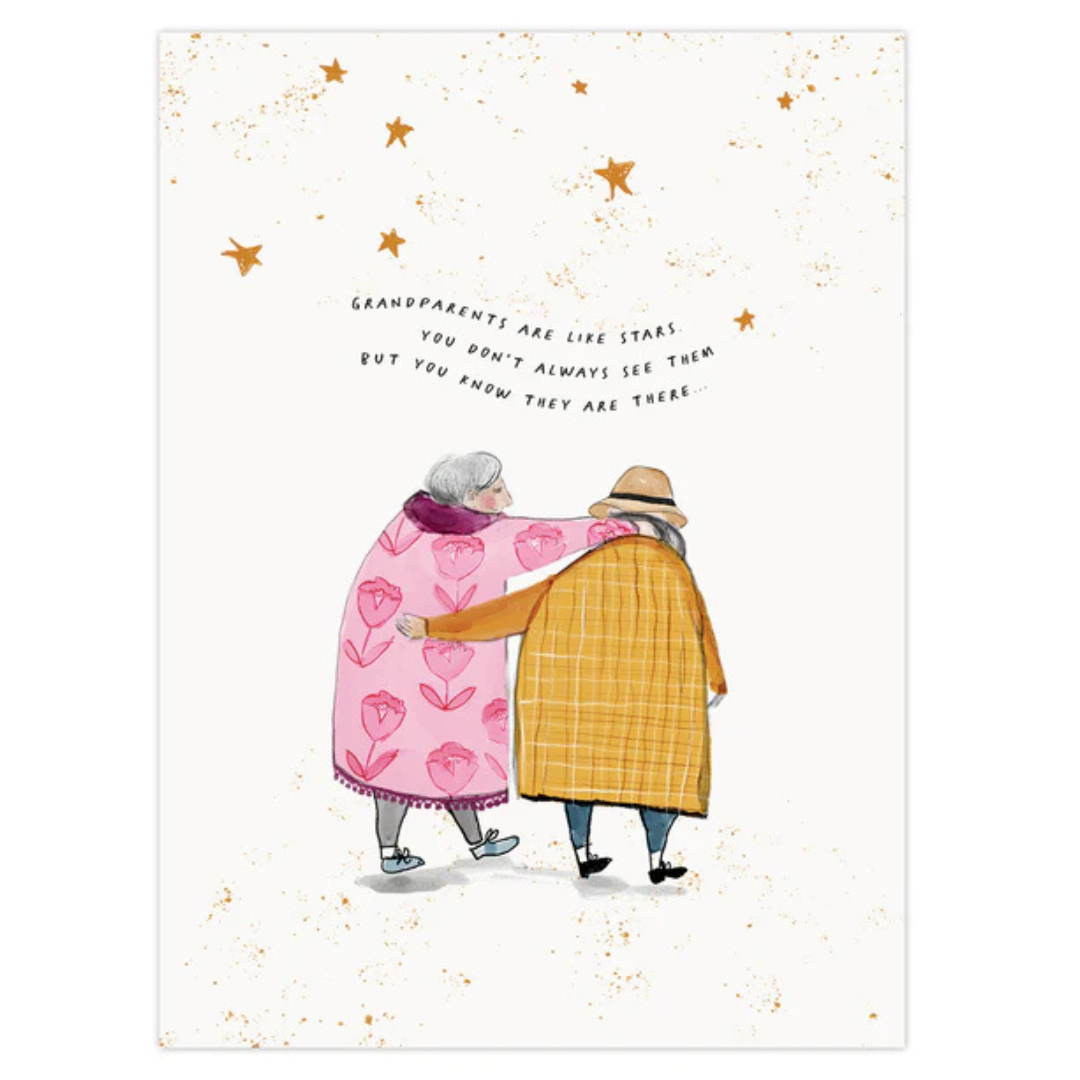 Grandparent Are Like Stars 8x6 Print