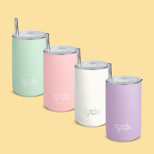 Iced Coffee Cup With Straw (15oz)