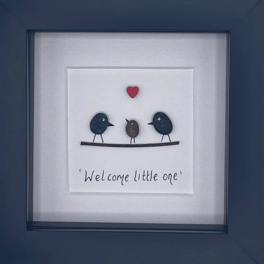 'welcome to the world little one' peppel art Simply Mourne