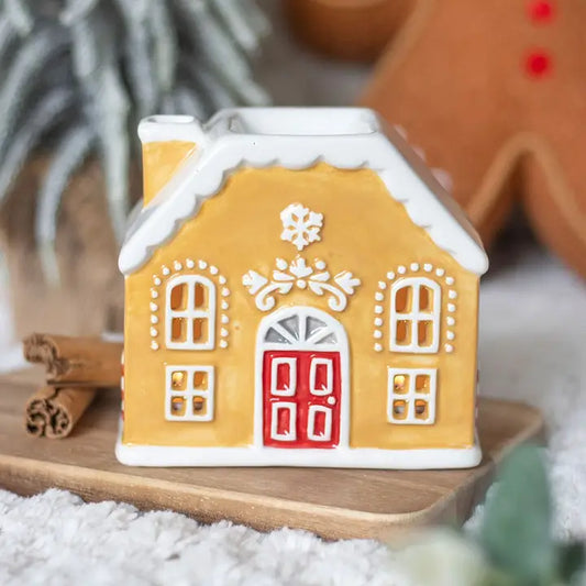 Gingerbread House Wax Burner