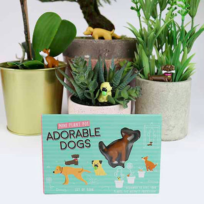 Adorable Dogs Plant Markers