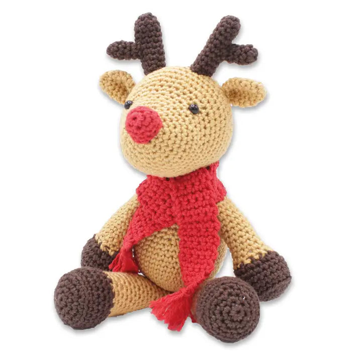 Diy Crochet Kit Rudolf Reindeer