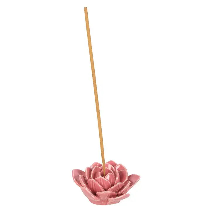 Pink Water Lily Incense Holder