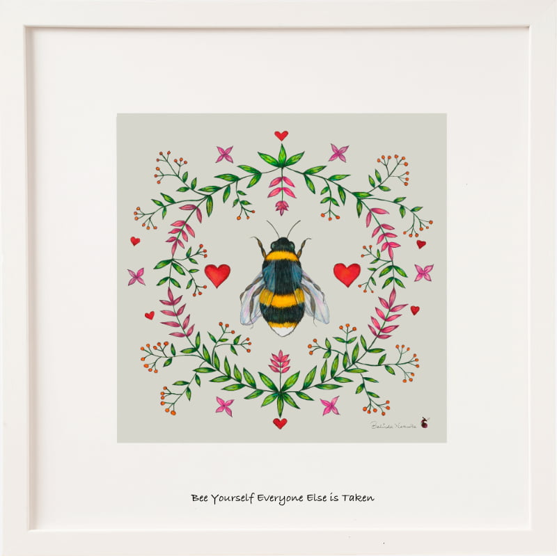 BN 6x6 Frame Bee Yourself