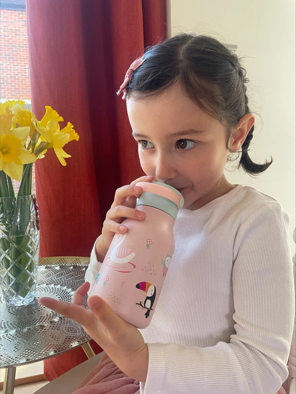 Birds Water Bottle 400ml/14oz