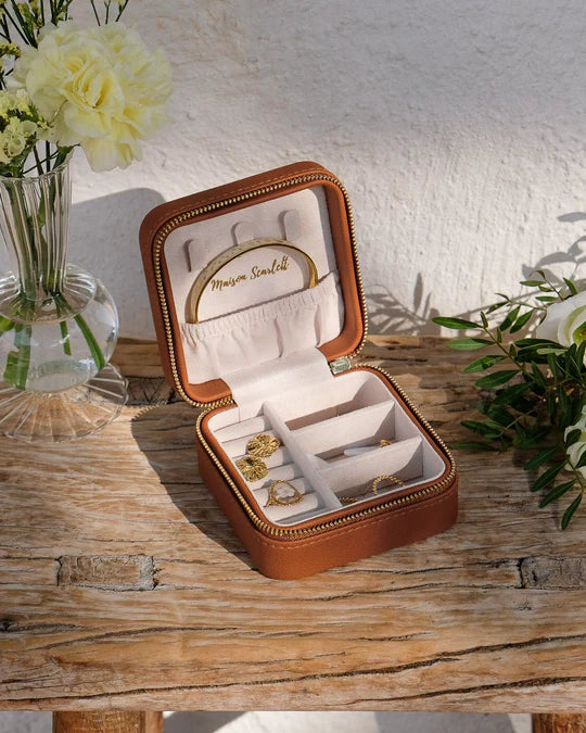 Mini Leather Jewellery Box