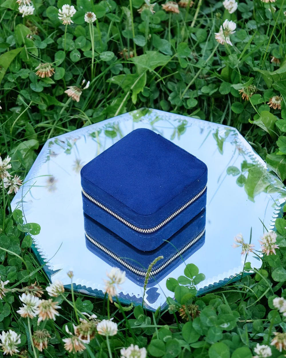 Mini Velvet Jewellery Box