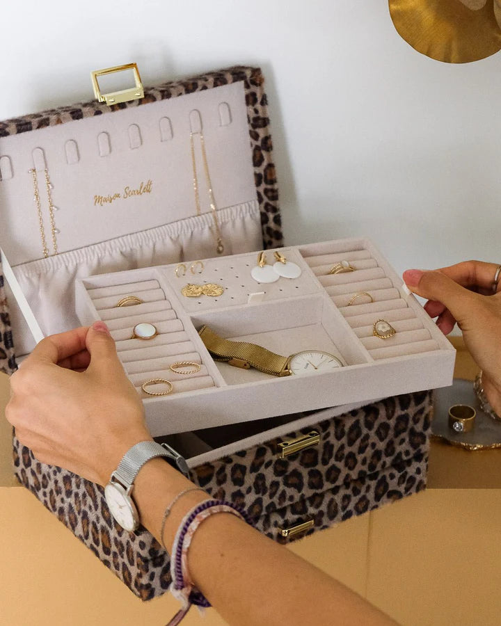 Velvet Jewellery Box