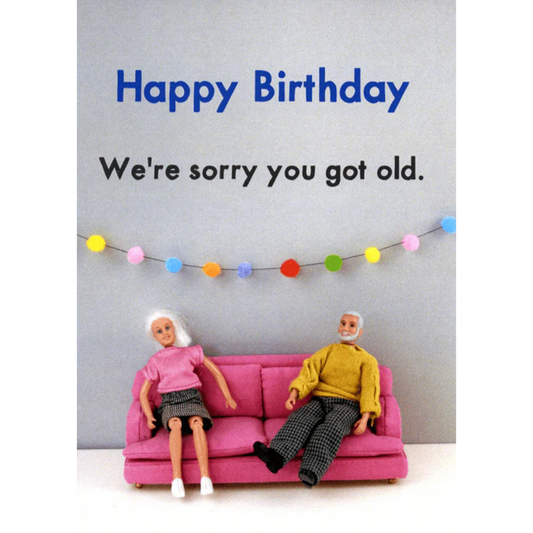 Sorry You Got Old Card