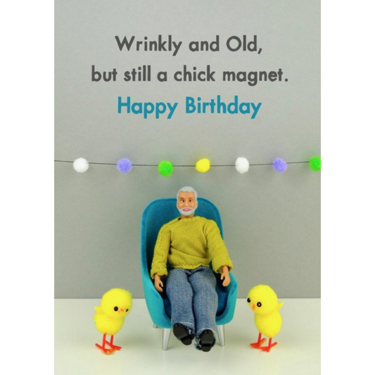 Still A Chick Magnet Card