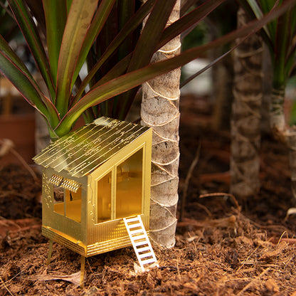 Tiny Treehouse Plant Decor