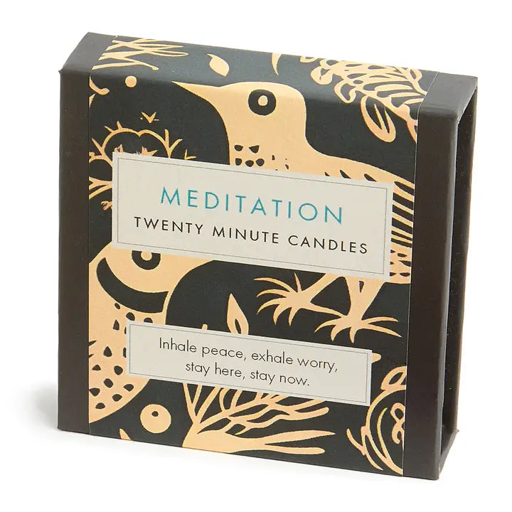 Twenty Minute Candles with Affirmation Cards