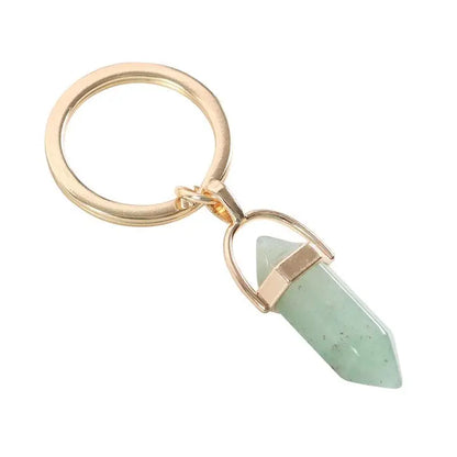 Aventurine Good Luck Keyring