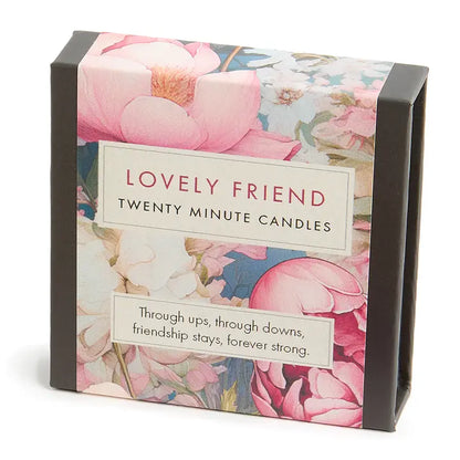 Twenty Minute Candles with Affirmation Cards