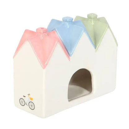 Pastel House Tealight Holder