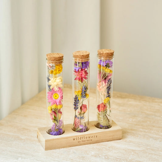 Getrocknete Blumen - Flaschenpost