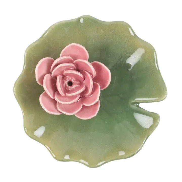 Lily Pad Trinket Dish & Incense Holder