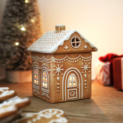 Gingerbread House Wax Melt Burner