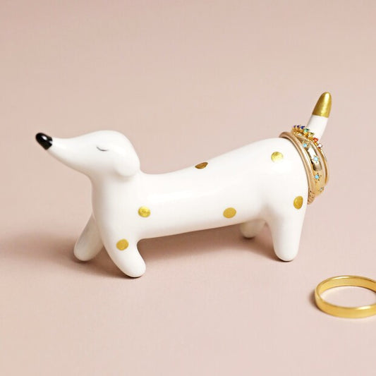 Ringhalter für Wursthunde aus Keramik
