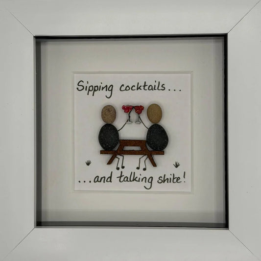 Sipping Cocktails and Talking Shite- Frame Simply Mourne