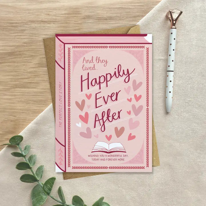 Happily Ever After - Two For Joy Illustration Card