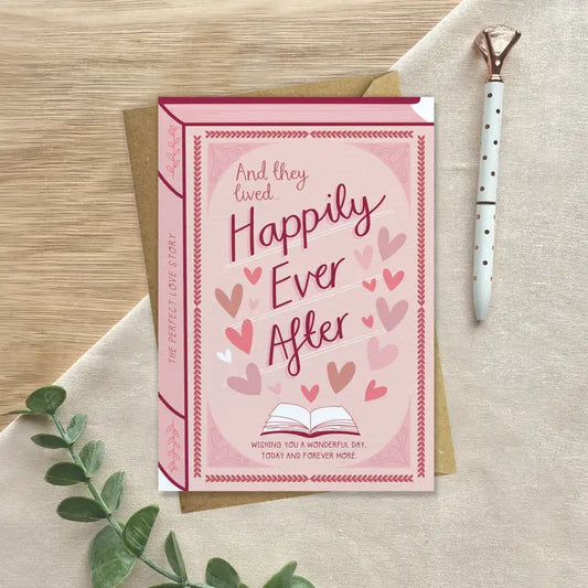 Happily Ever After - Two For Joy Illustration Card