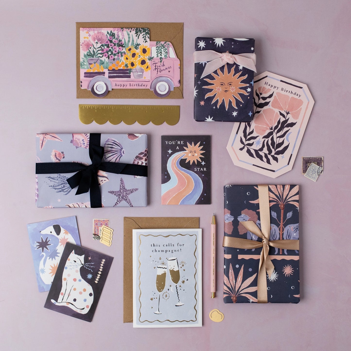 This Calls For Champagne Birthday Card