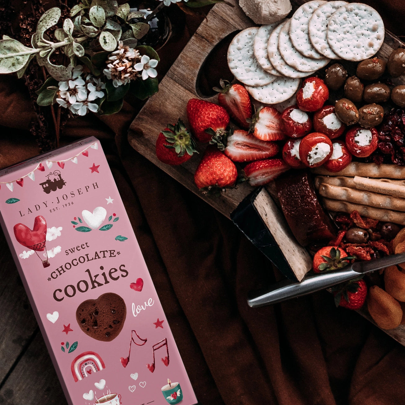 Chocolate Heart Cookies