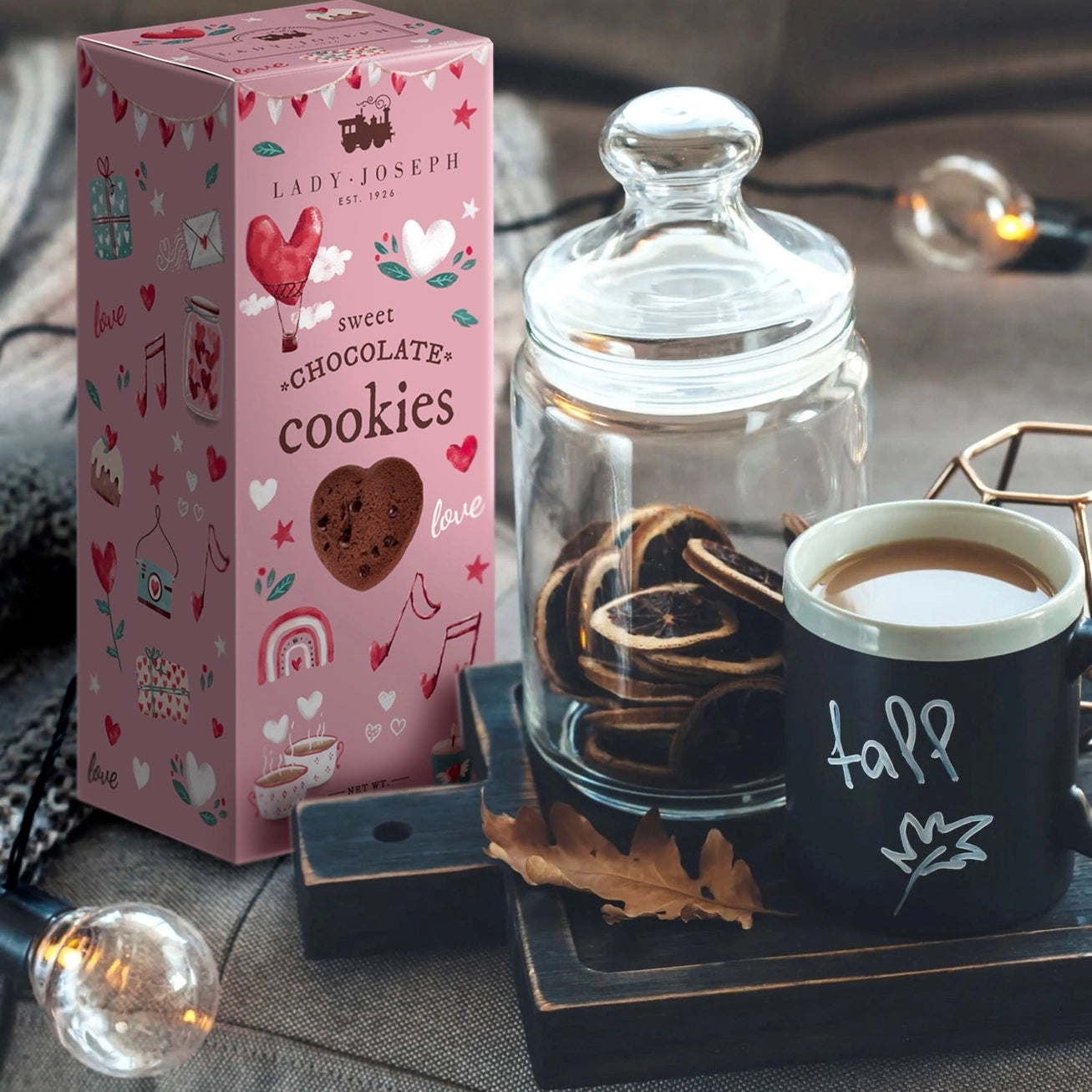 Chocolate Heart Cookies