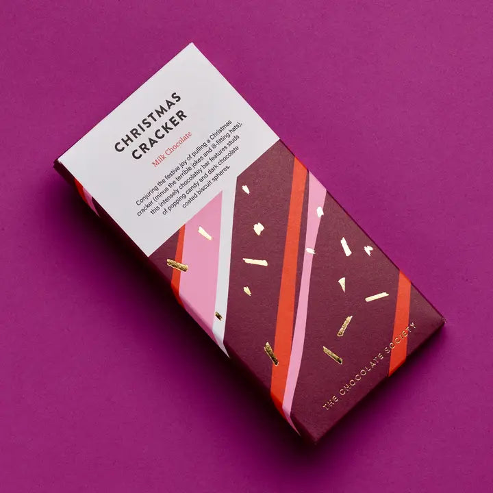 Christmas Cracker Milk Chocolate Bar
