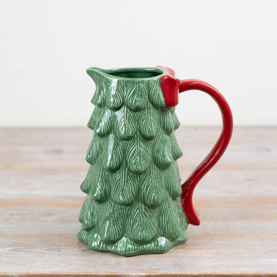 Tree with Bow Handle Jug