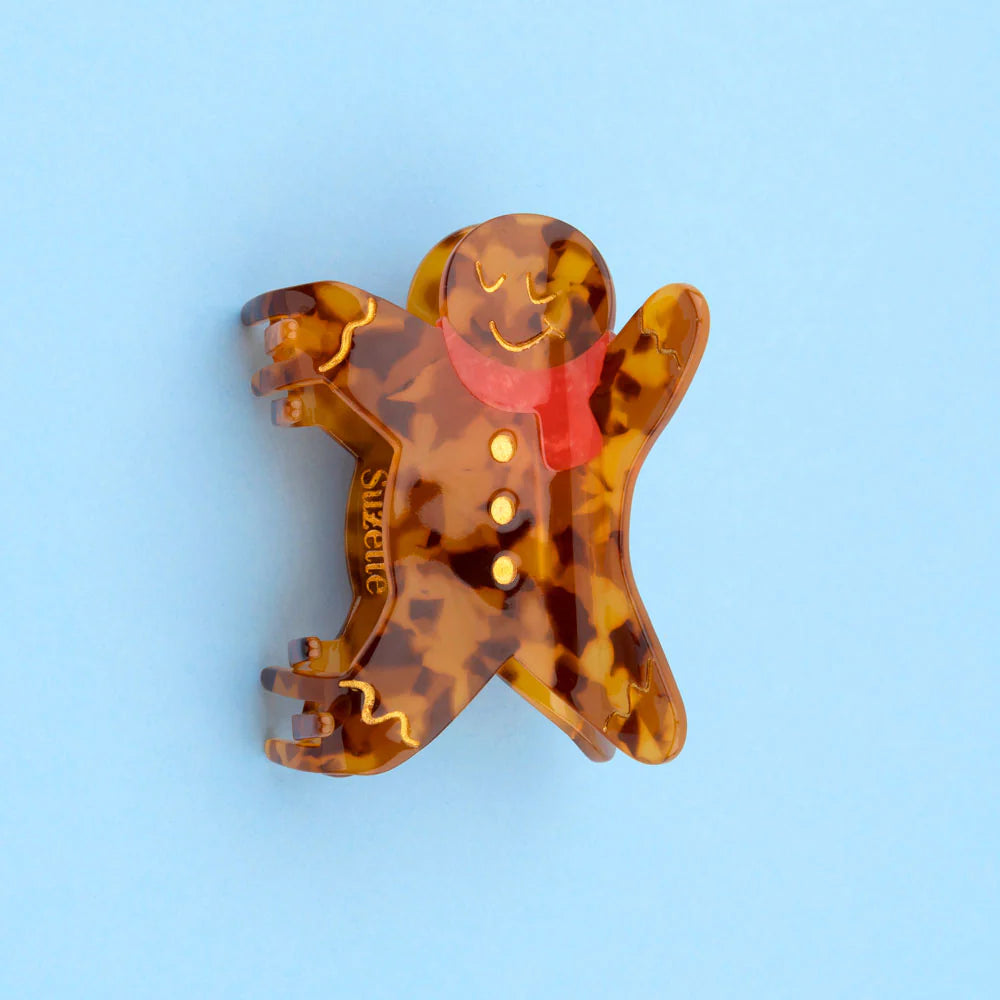 Gingerbread Hair Clip
