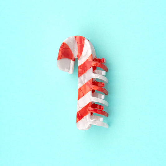 Candy Cane Hair Clip