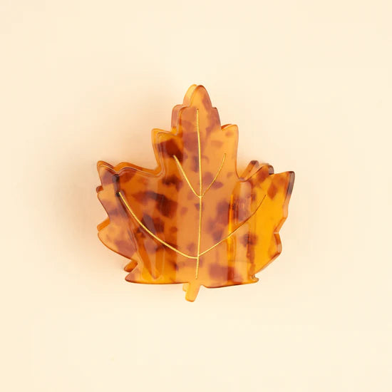Maple Leaf Hair Clip