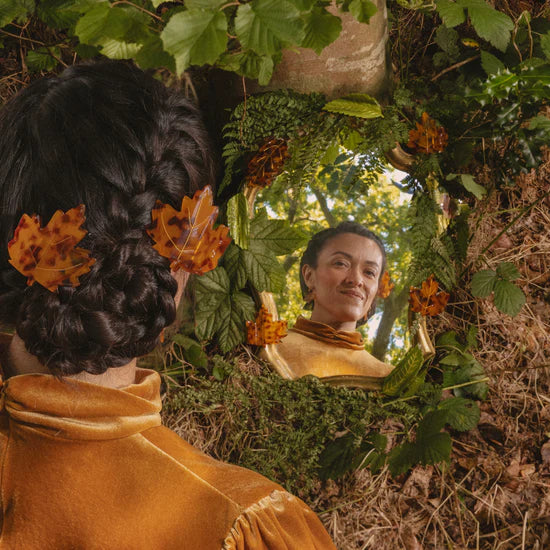 Maple Leaf Hair Clip