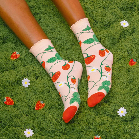Strawberry Plant Socks