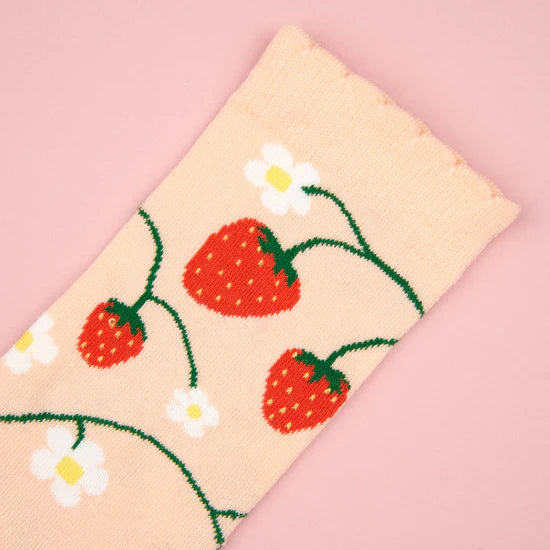 Strawberry Plant Socks