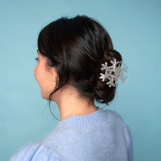 Snowflake Hair Clip