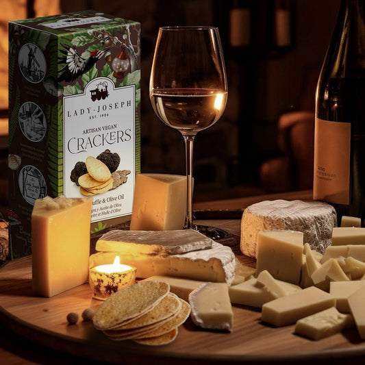 Black Truffle & Olive Oil Crackers