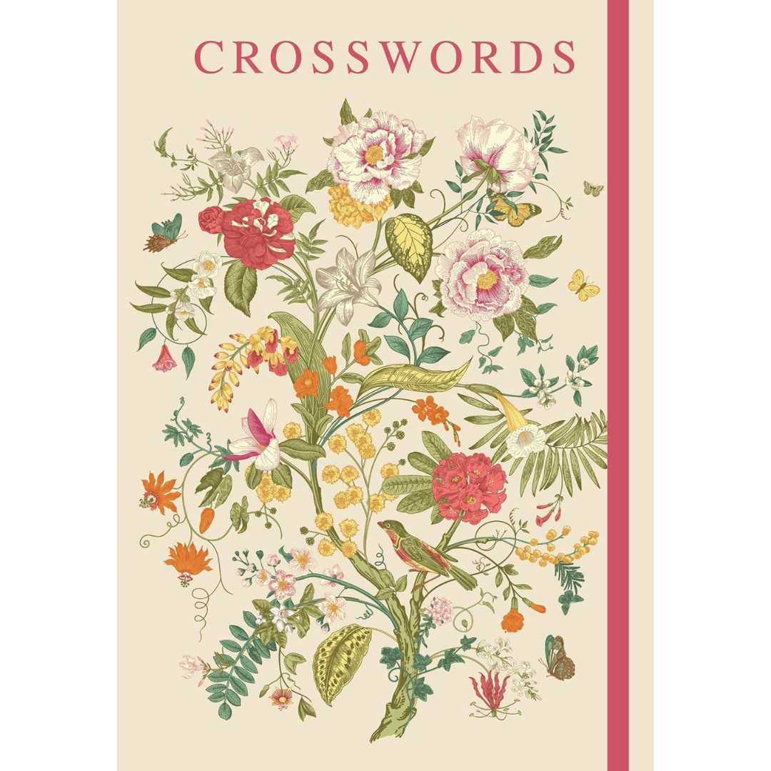 Vintage Florals Puzzle Book