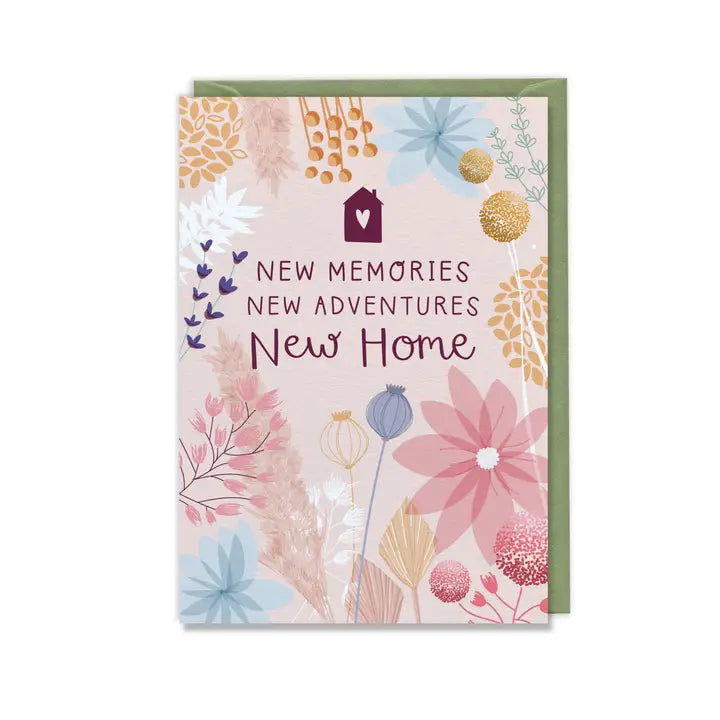 New Memories, New Home - Two For Joy Illustration Card