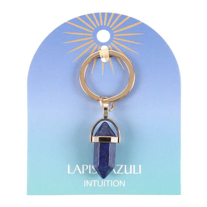 Lapis Lazuli Intuition Keyring