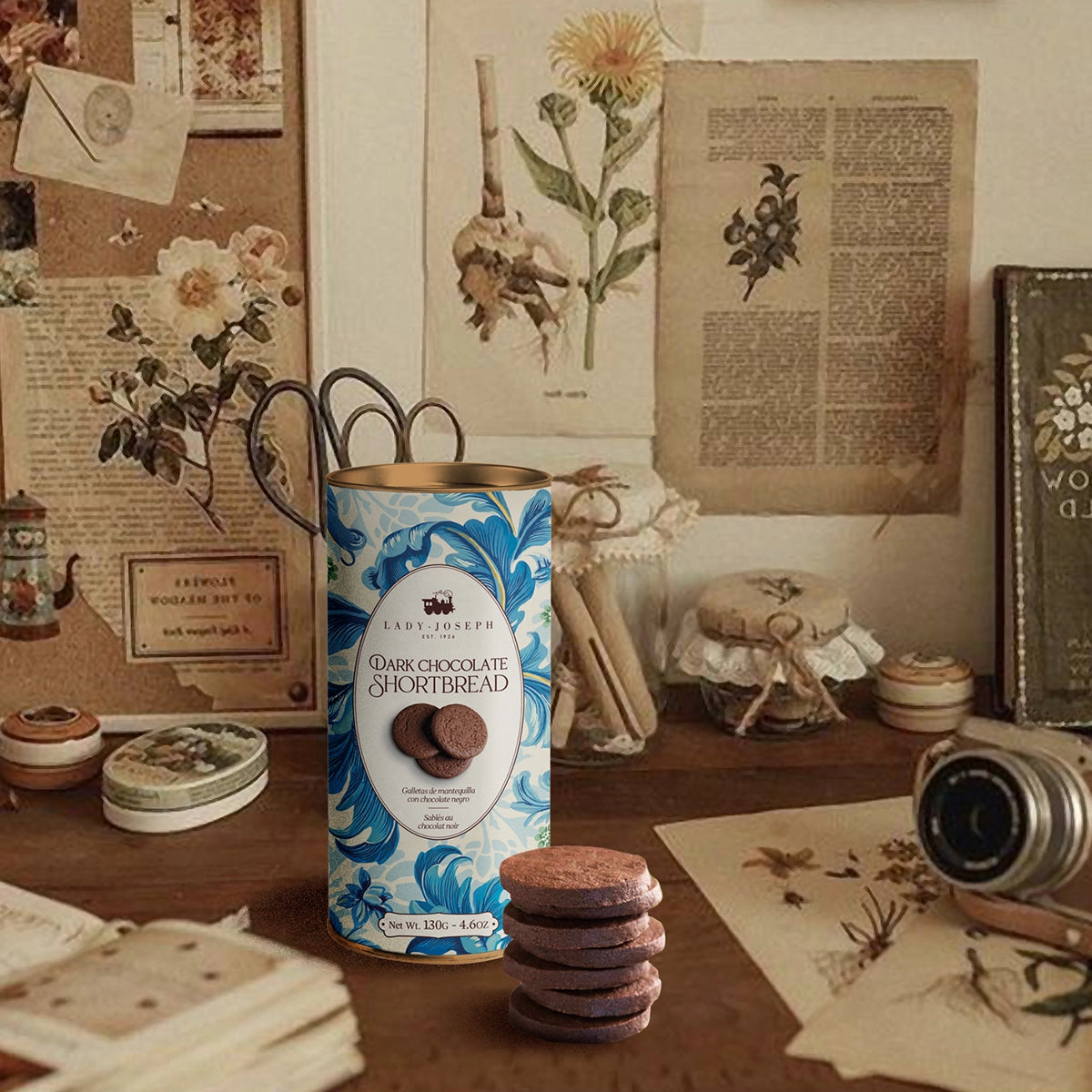 Dark Chocolate Shortbread