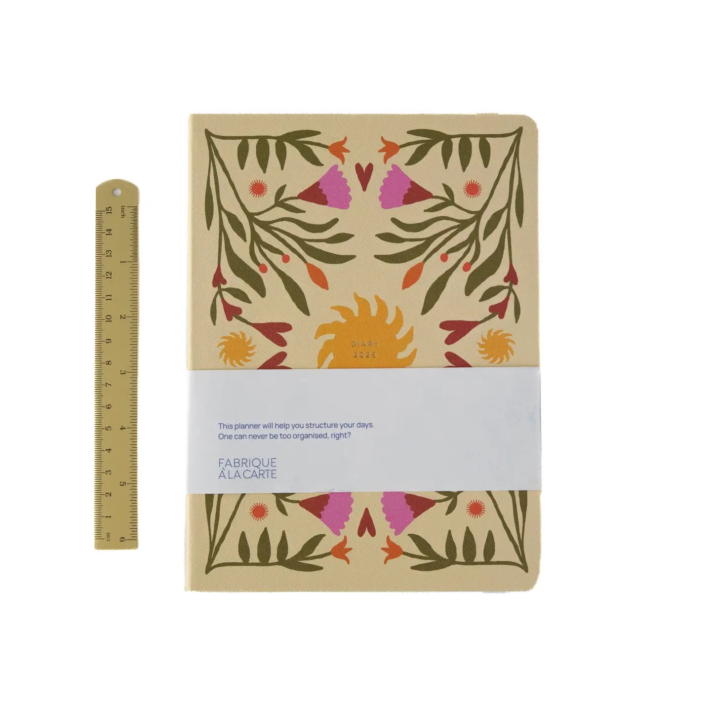 2026 Diary Sun Beige