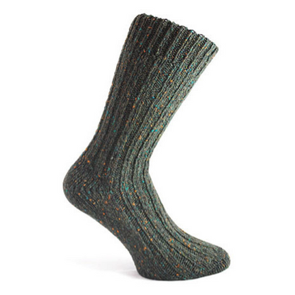 Donegal Wool Socks Green UK 7 - 11