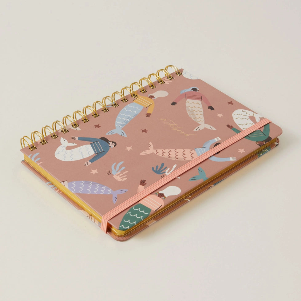 Mermaid Spiral Notebook