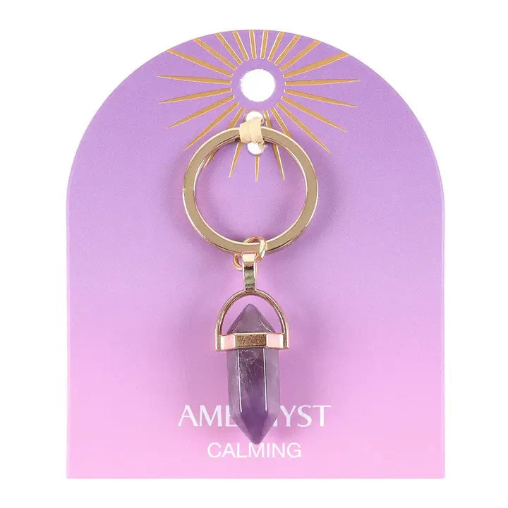 Amethyst Calming Keyring