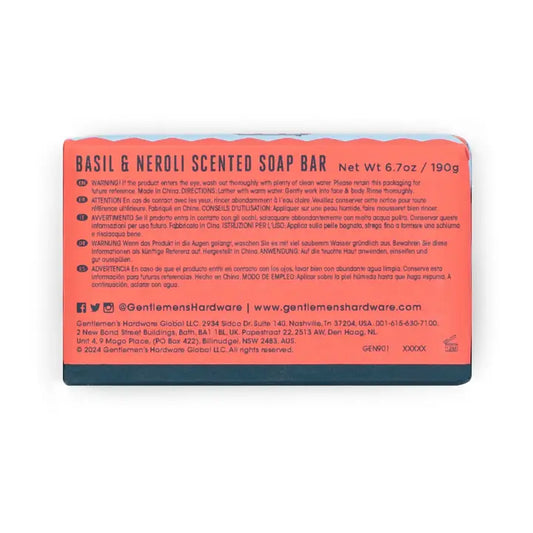 Adventurers Soap - Basil & Neroli