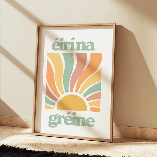 Eiri Na Greine - As Gaeilge Print