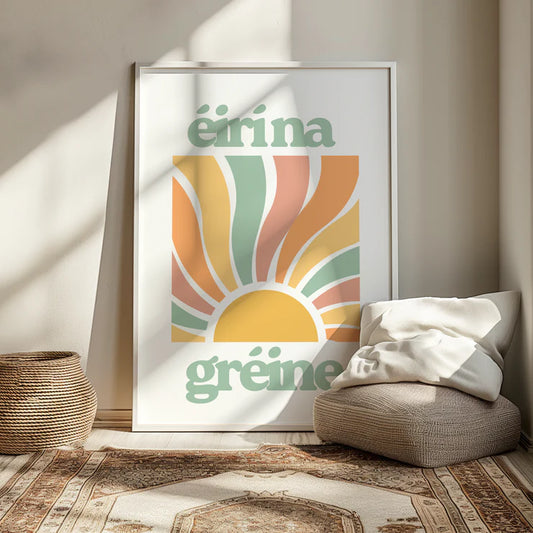 Eiri Na Greine - As Gaeilge Print